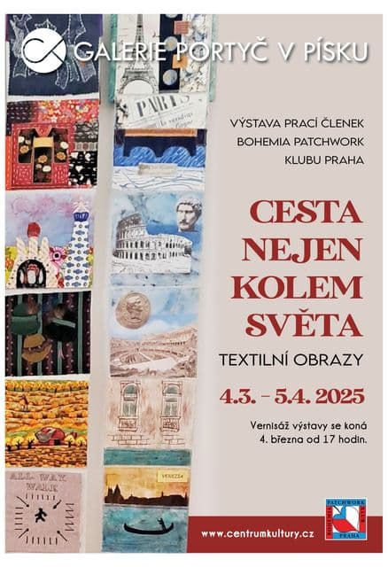 Cesta nejen kolem světa - Bohemia patchwork klub Praha